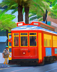 Canal Streetcar in New Orleans