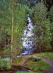 Silver Staircase - west side of Glacier National Park