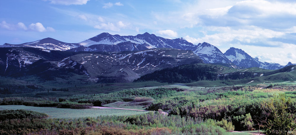 Buy this Road to Glacier National Park - The Rockies in Montana photograph