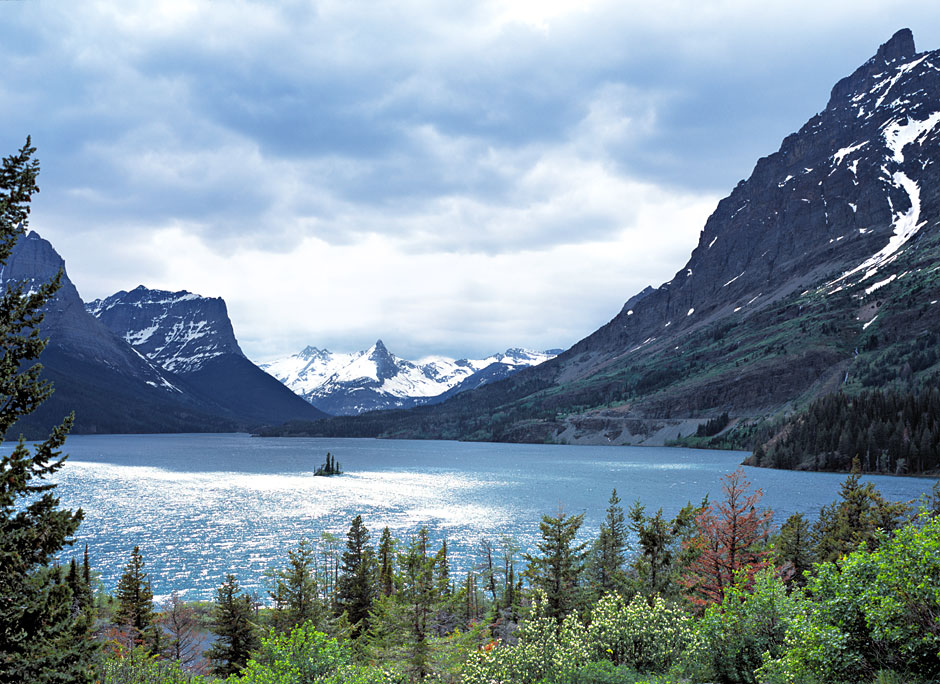 Buy this St Mary Lake - Wild Goose Island - Glacier NP photograph