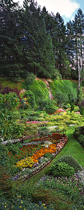 Butchart Gardens - Vertical Landscape - Part 1