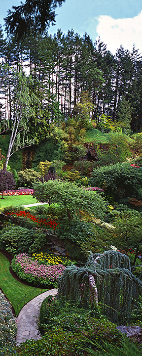 Butchart Gardens - Vertical Landscape - Part 2