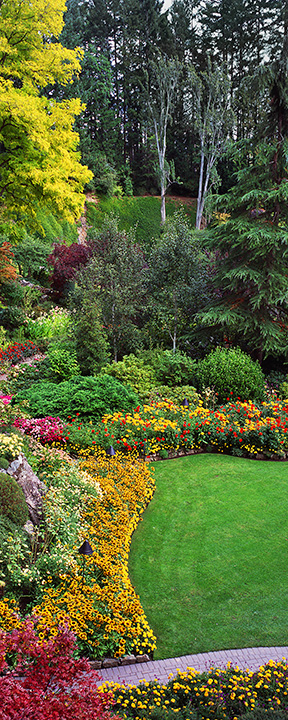 Butchart Gardens - Horizontal Landscape - Part 2