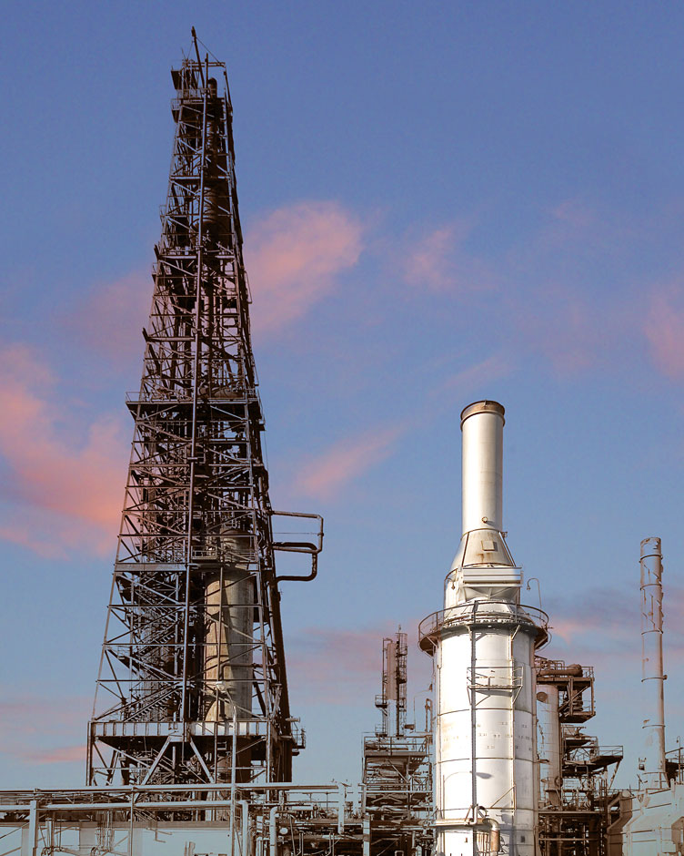 Buy this Oil Refinery in Artesia, New Mexico photograph