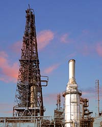 Oil Refinery in Artesia, New Mexico