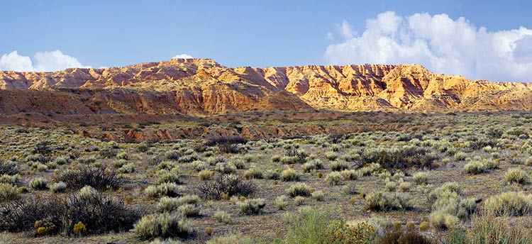Hills of Truth or Consequences panorama from New Mexico sold as framed photo or canvas