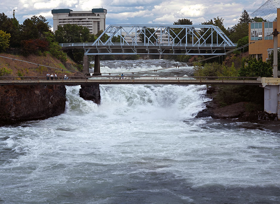 Buy this Eastern Washington Stock Photos - Spokane Falls photograph