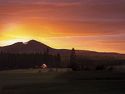 rural sunsets - Tekoa is in Palouse Country near Idaho Border