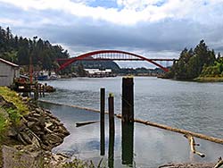 Swinomish Channel at La Conner (Skagit Valley Tulip area) Washington