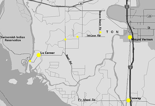 Skagit Valley Washington MAP