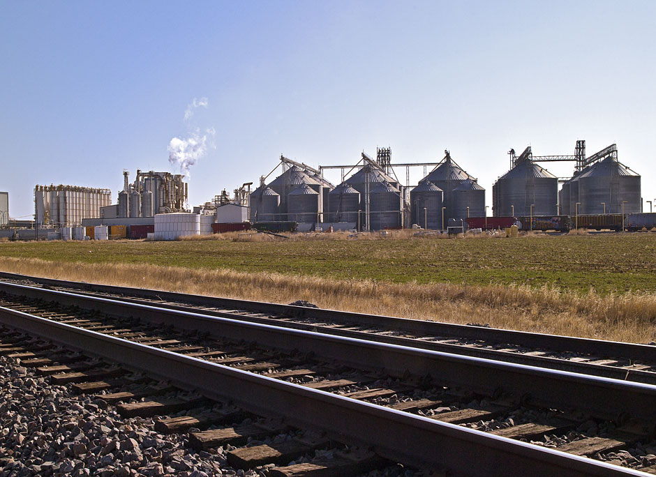 Buy this The Texas Panhandle:  Azteca Milling Flour Mill photograph