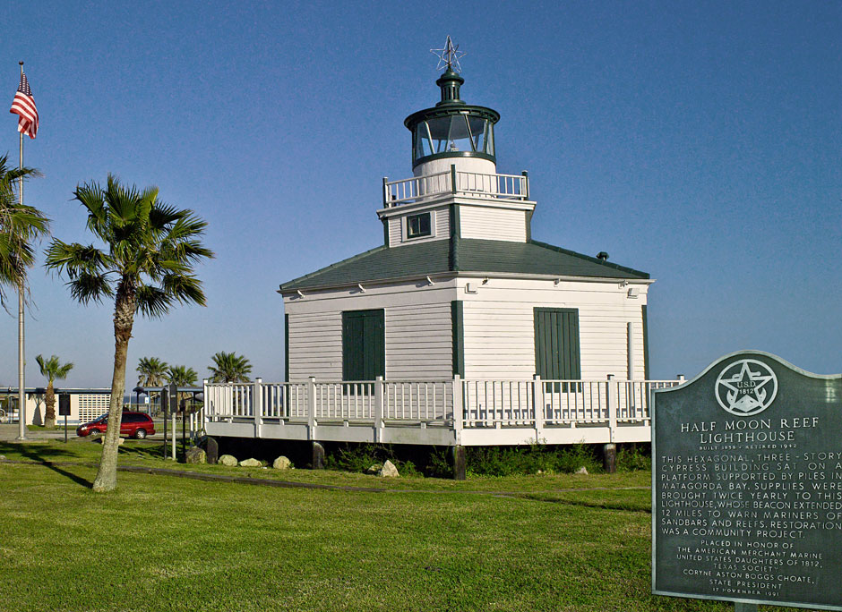 Buy this Half Moon Reef Lighthouse - Port Lavaca photograph