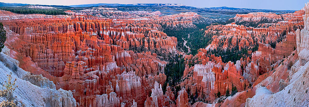 large framed photograph - Bryce Canyon Panorama from Inspiration Point