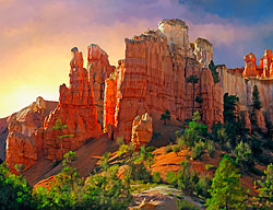 Bryce Canyon Sundown - Tropic Utah