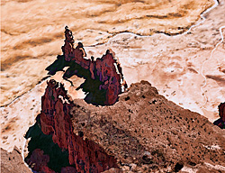 The Needles District in Canyonlands NP, Utah - sandstone spires