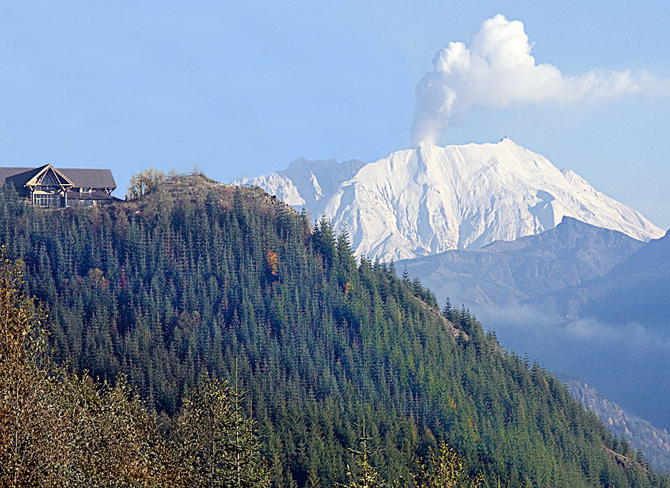 Buy this Nobel Firs watch  Mt. St. Helens release it's energy photograph