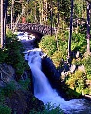 Narada Falls, Indian Woman, Narada means contentment in Brahman Religion