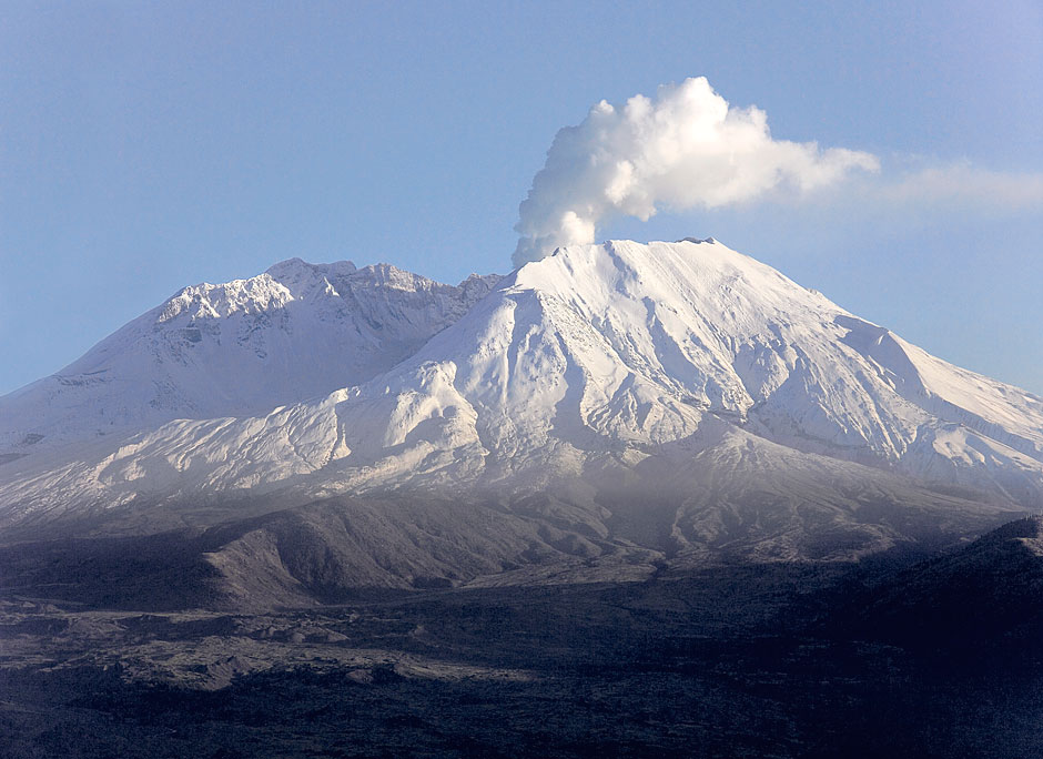 Buy this Closeup from the Coldwater Ridge side of Mount Saint Helens photograph