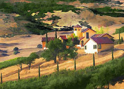 Painting - Home in the Siskiyou Mountains near Emigrant Lake